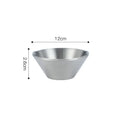 Axyaa Double Layer V-Shaped Stainless Steel Salad Bowl Soup Bowls
