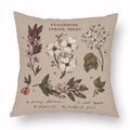 Axyaa Retro Flower Fox Pillowcase in Peach Skin Velvet.