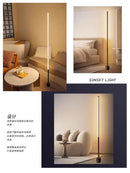 Axyaa LED Floor Lamp for Living Room Bedroom Decor Lighting