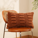 Axyaa Winter Rabbit Hair Cushion Cover Set - Cozy Halloween Pillowcases