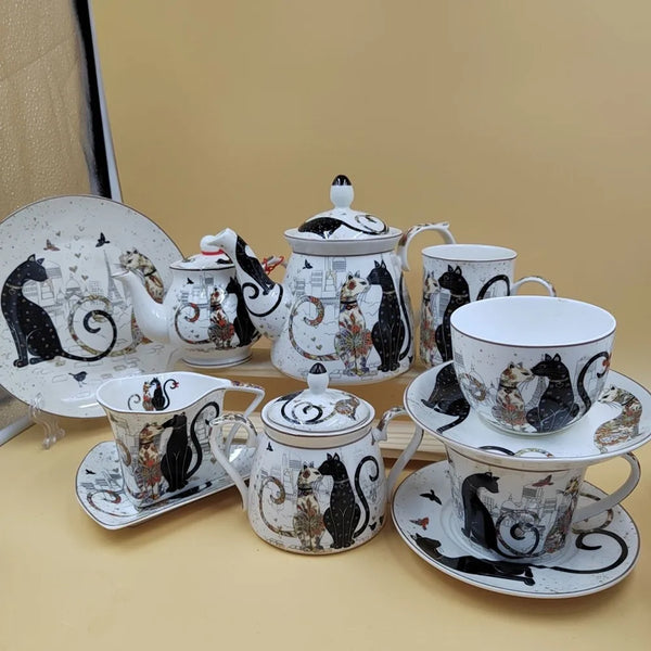 Axya High-End Bone Tea Coffee Set
