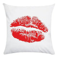 Axyaa Red Lips Pattern Pillowcase — Colorful Home Decor
