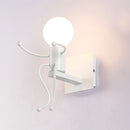 Axyaa LED Wall Lamp Iron Aluminum Body Warm White CCT 220V Modern Minimalist Style