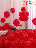 Axyaa Latex Balloons for Engagement Wedding Anniversary Valentine's Day Decor
