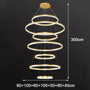 Axyaa Luxury Crystal Chandelier Pendant Light for Living Room and Bedroom