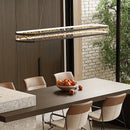 Axyaa Modern LED Hollow Out Black Gold Ceiling Light for Home Decor