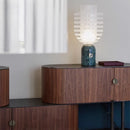 Axyaa Green Marble Table Lamp | Modern & Elegant Room Decor & Bedside Lighting