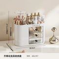 Axyaa Makeup Organizer Box: Dustproof Cosmetic Storage for Brushes, Lipsticks, and Eyeshadow