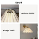 Axyaa Retro Petal Fabric Lampshade - for various lamps and chandeliers