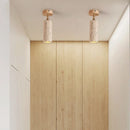 Axyaa Yellow Stone LED Ceiling Light for Balcony and Bedroom