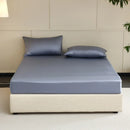 Axyaa Natural Silk Fitted Sheet - Smooth Mattress Cover - Non-Slip Bed Sheet