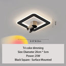 Axyaa Sunset LED Ceiling Light: Modern Minimalist Line Lamps for Indoor Decor