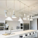 Axyaa Nordic Designer Chandelier Iron Lampshade LED Pendant for Home Decor
