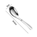 Axyaa Stainless Steel Soup Spoon - Thicken Deep Round Rice Scoop