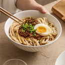 Axyaa Modern Ceramic Noodle Soup Bowl, Premium Quality Large Tableware