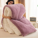 Axyaa Jacquard Velvet Winter Blanket - Cozy & Weighted Single/Double Comforter