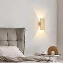 Axyaa Outdoor Waterproof Stone & Glass Wall Lamp LED Exterior Lighting