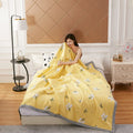 Axyaa Summer Cotton Quilt: Soft, Breathable, Thin Comforter for Office Nap and Bedspread.