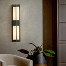 Axyaa Pure Copper Marble Wall Lamp for Bedroom, Staircase, and Outdoor Spaces