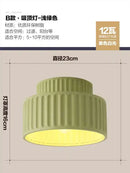 Axyaa Colorful Macaron Pendant Lamp for Dining Room Bedroom
