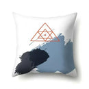 Axyaa Graffiti Art Throw Pillow Cover for Home and Hotel Decoration