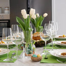 Axyaa Glass Cylinder Vases Set for Centerpiece Wedding Floating Candle Holder
