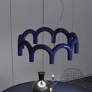 Axyaa Modern U-shaped Chandelier for Bedroom Kitchen Designer Bar Restaurant Decor Lighting
