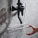 Axyaa Aluminium Bathroom Shower Shelf Shampoo Holder Organizer Basket Storage