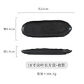 Axyaa Ceramic Leaf Plate Set for Sushi, Sashimi, Hot Pot, Barbecue - Japanese Tableware
