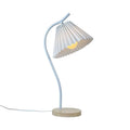 Axyaa Nordic Wooden Desk Lamp Vintage Iron Rod Table Lamps