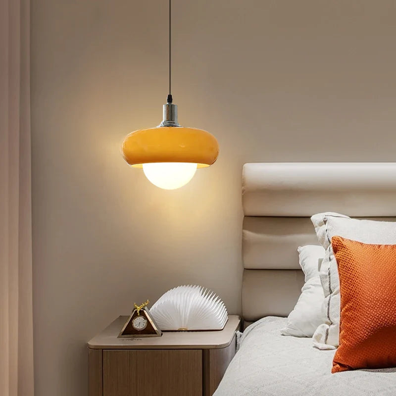 Axya LED Pendant Light: Colorful Modern Decor for Bedroom, Dining Room, Bar, and Restaurant