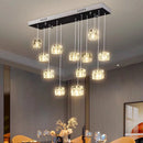Axyaa LED chandelier Ceiling pendant light decorative dining room interior lighting