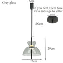 Axyaa Nordic Glass Chandelier: Modern Lighting for Dining Tables, Kitchen, Bars & Indoor Spaces