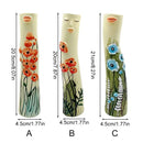 Axyaa Boho Resin Face Vase: Hand-painted Table Ornament for Creative Flower Arrangements