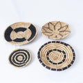 Axyaa Nordic Rattan Wall Plate Decor - INS Style Wall Decoration
