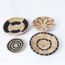 Axyaa Nordic Rattan Wall Plate Decor - INS Style Wall Decoration