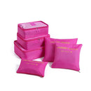 Axyaa Travel Storage Set: Large Capacity Packing Cubes for Suitcase Organization