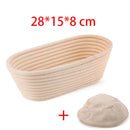 Axyaa Handmade Rattan Bread Proofing Basket for Sourdough Baking