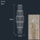 Axyaa Crystal Wall Lamp - LED Lighting for Luxurious Spaces