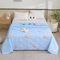 Axyaa Summer Cool Quilt: Washable Thin Cotton Single Double Quilt