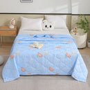 Axyaa Summer Cool Quilt: Washable Thin Cotton Single Double Quilt