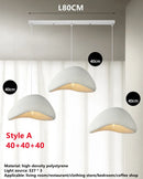 Axyaa Nordic Wabi Sabi E27 Chandelier - LED Pendant Lights for Home Decor