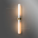 Axyaa Copper Wall Lamp: Vintage Style, White Glass Shade, Bedroom Living Room Aisle Lighting