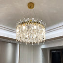 Axyaa Nordic Luxury Crystal Pendant Chandelier LED Kitchen Living Room Bedroom Light