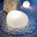 Axyaa Cobblestone Table Lamp: Modern Minimalist LED Lighting for Living Room and Bedroom