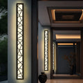 Axyaa Outdoor Wall Light IP65 Waterproof Minimalist Long Porch Sconce Villa Garden Courtyard Light