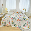 Axyaa Bamboo Fiber Summer Cool Quilt Blanket Single Thin Nap Air Conditioner Blanket