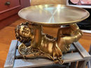 Axyaa European Gold Angel Copper Tray: Retro French Decor & Jewelry Display