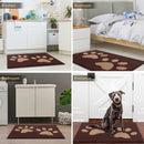 Axyaa Quick Dry Chenille Mud Mat - Absorbent Non-Slip Dog Door Mat