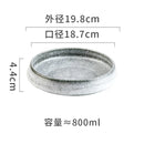 Axyaa Ceramic Deep Plate Set of 4